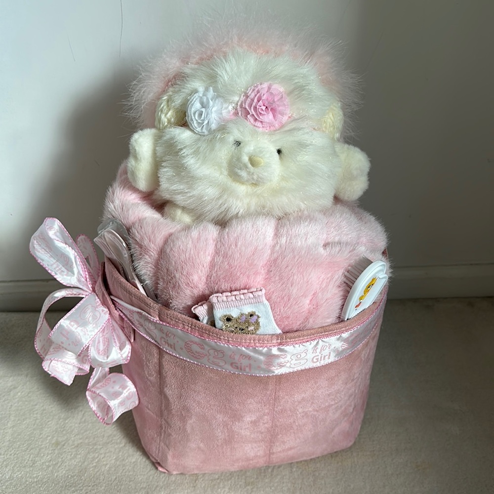 Baby Girl gift basket